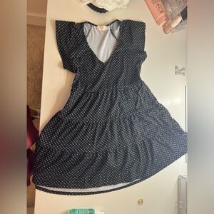 alterd state polka dot dress xs